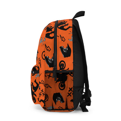 Moto Cross Backpack - Orange