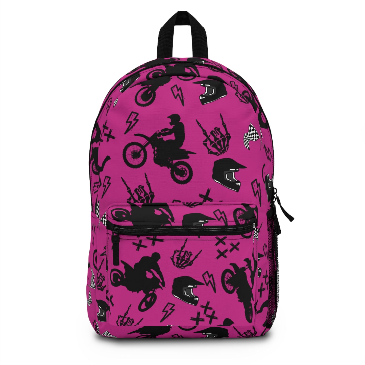 Moto Cross Backpack - Pink