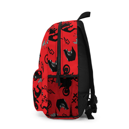 Moto Cross Backpack - Red