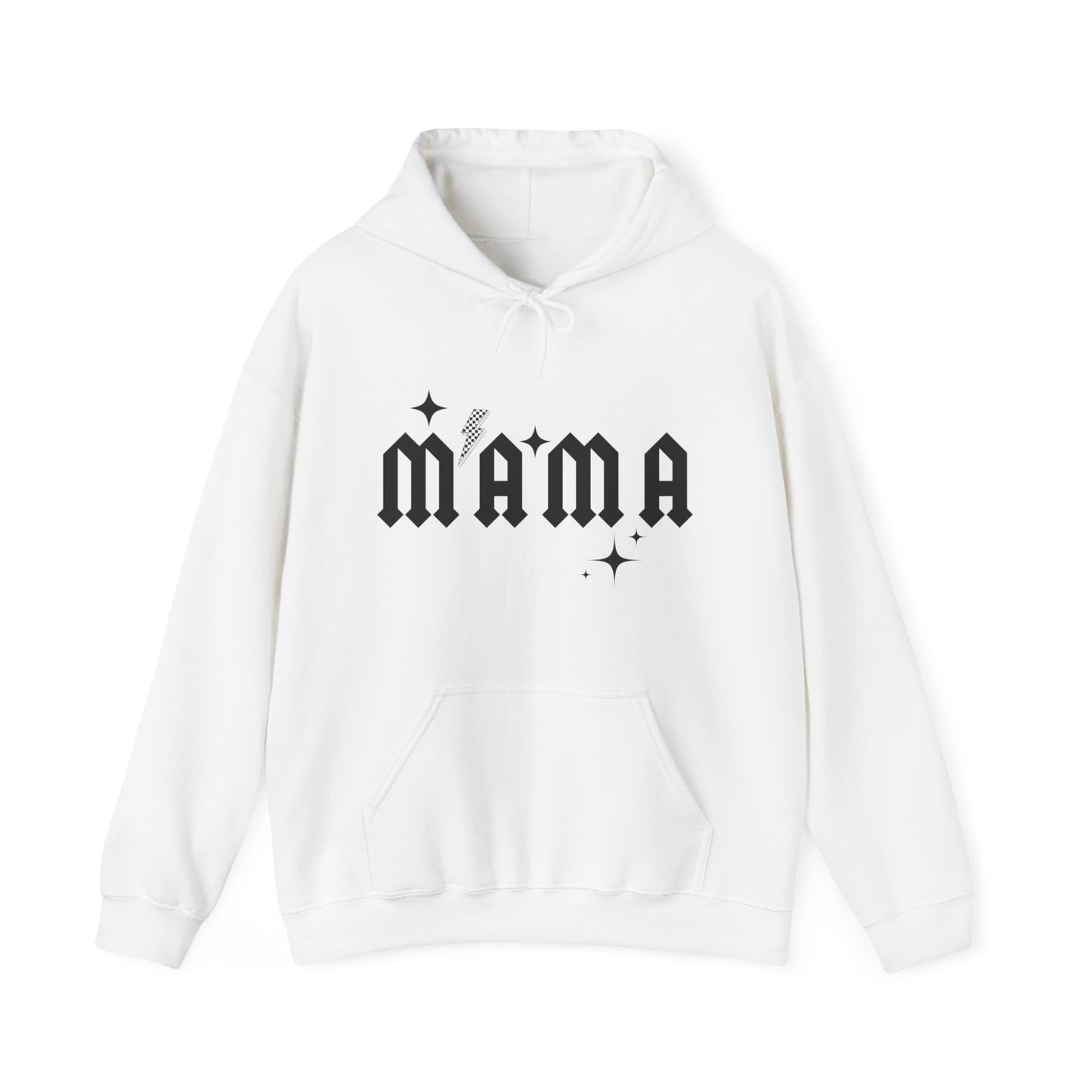 Mama Check- Adult Hooded Sweatshirt