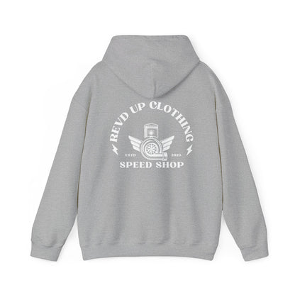 Speed Shop- Adult Hooded Sweatshirt