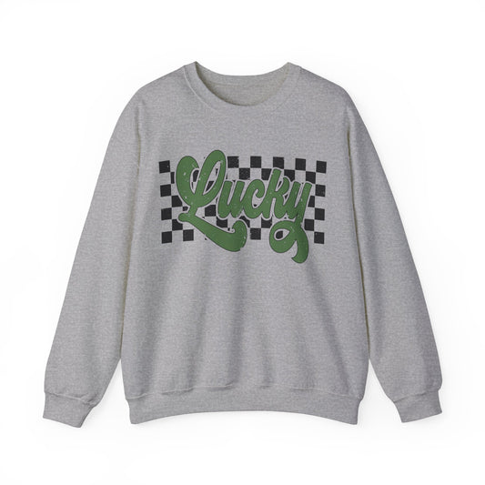 Lucky- Adult Crewneck Sweatshirt