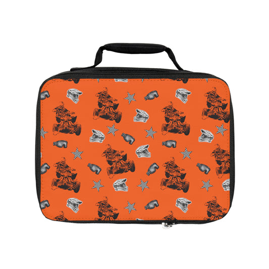 Quad Racing - Lunch Bag Orange