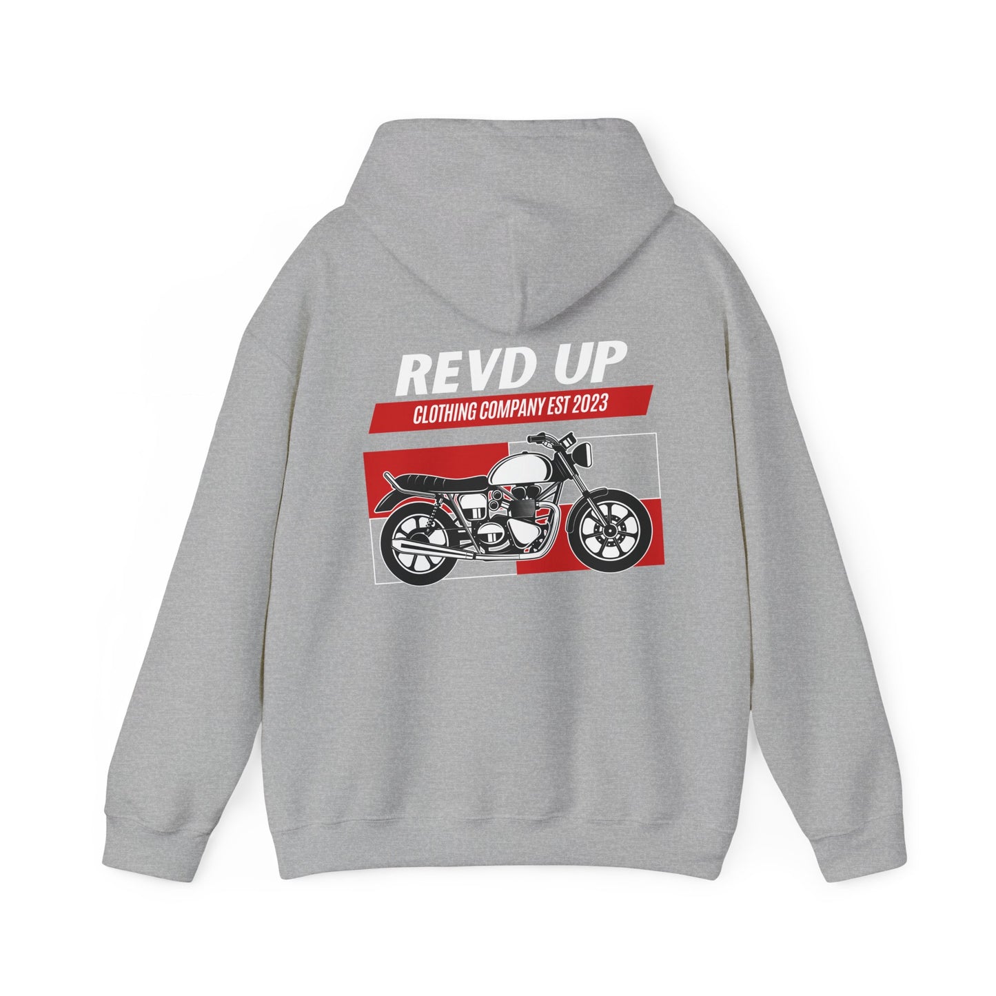 Vintage Moto- Adult Hooded Sweatshirt