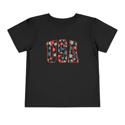 USA Flower - Toddler T-Shirt