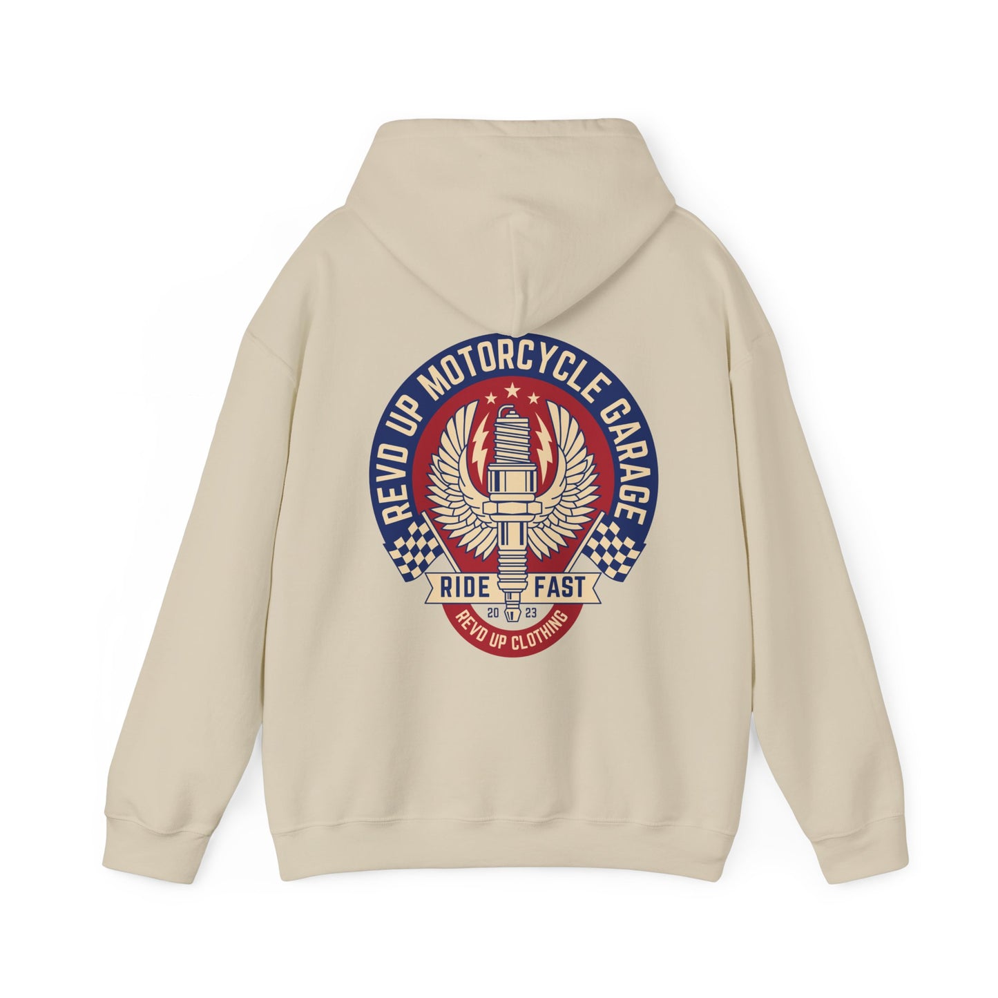 American Garage- Adult Hooded Sweatshirt