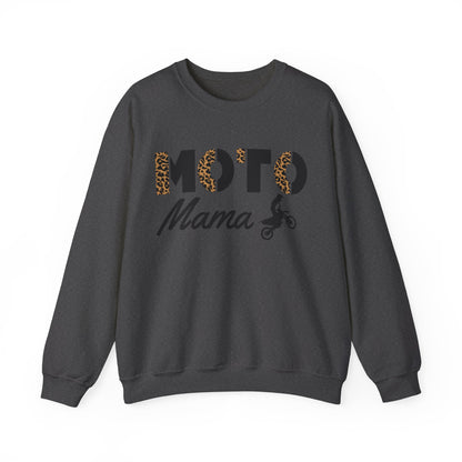 Wild Moto Mama- Adult Crewneck Sweatshirt