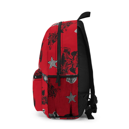 Quad Racing Backpack - Dark Red