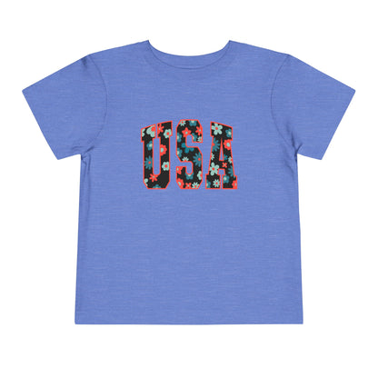 USA Flower - Toddler T-Shirt