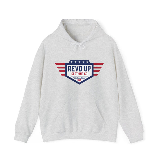 Simple American- Adult Hooded Sweatshirt