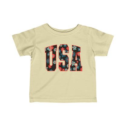 USA Flower - Infant T-Shirt