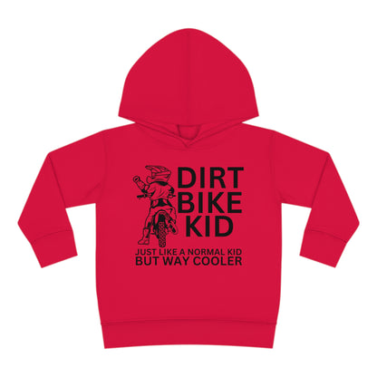 Dirt Bike Kid -Toddler Hooded Sweatshirt