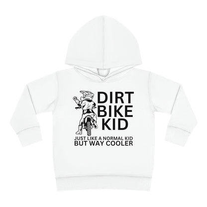 Dirt Bike Kid -Toddler Hooded Sweatshirt