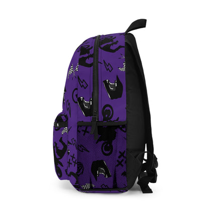 Moto Cross Backpack - Dark Purple