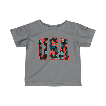 USA Flower - Infant T-Shirt