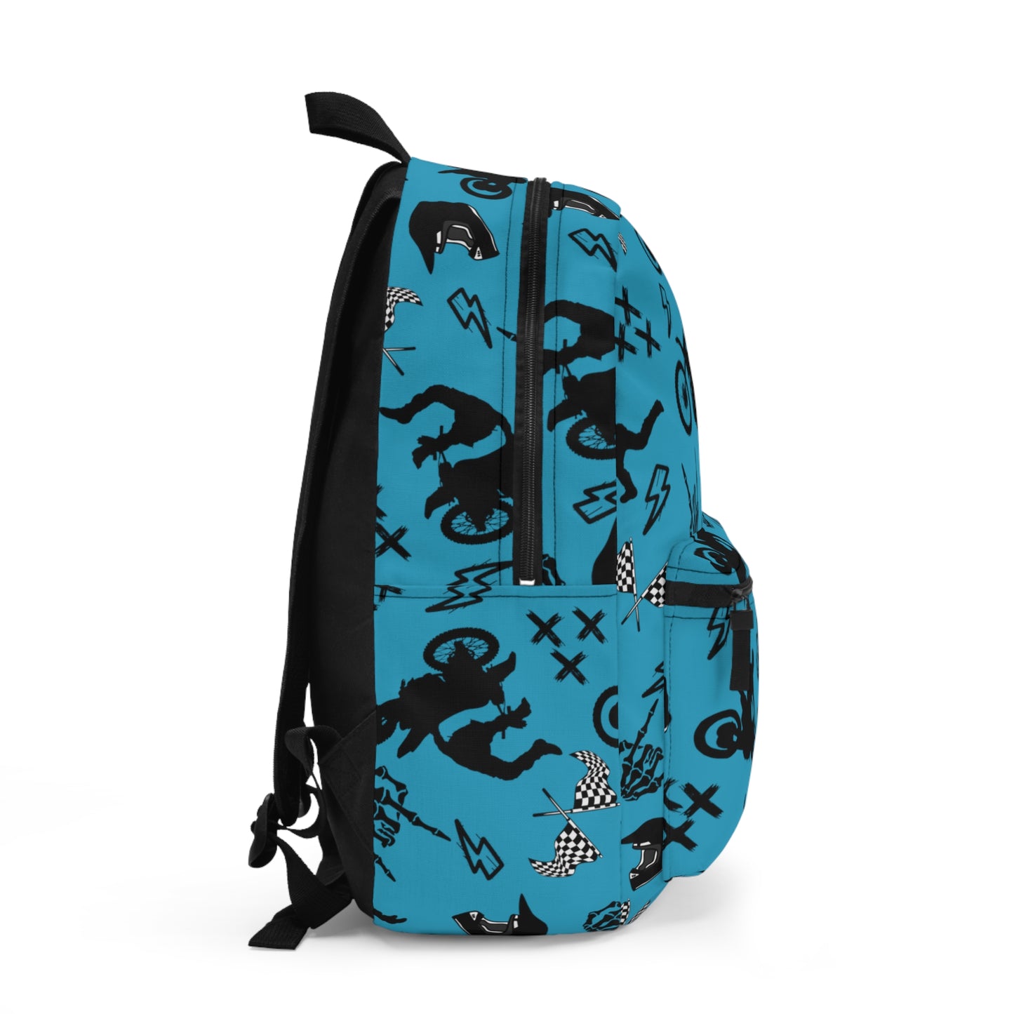 Moto Cross Backpack - Turquoise