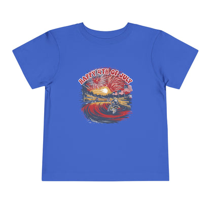 Fourth Of July Motocross - Toddler T-Shirt