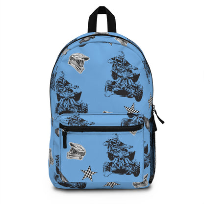 Quad Racing Backpack - Light Blue