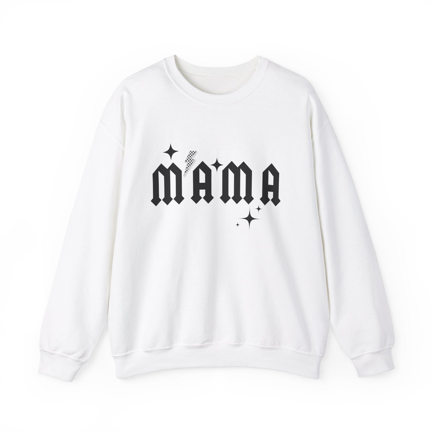 Mama Check- Adult Crewneck Sweatshirt