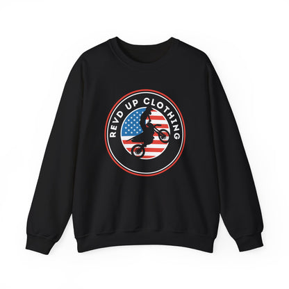 American Moto- Adult Crewneck Sweatshirt