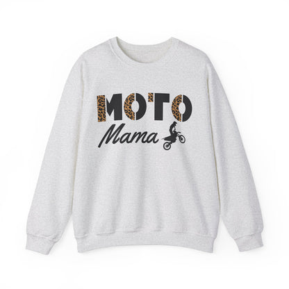 Wild Moto Mama- Adult Crewneck Sweatshirt