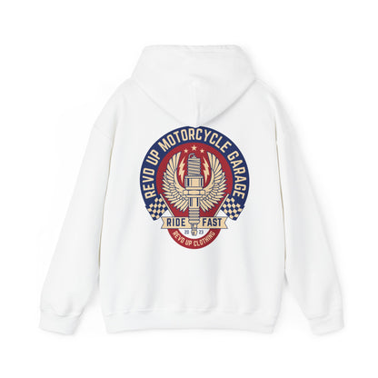 American Garage- Adult Hooded Sweatshirt