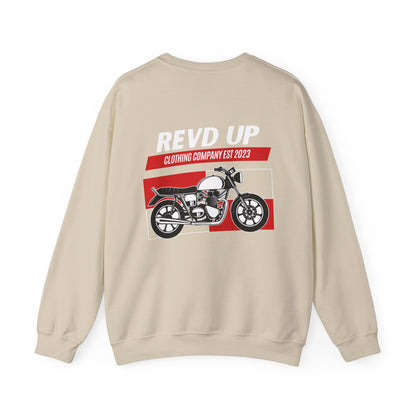 Vintage Moto- Adult Crewneck Sweatshirt