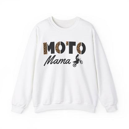 Wild Moto Mama- Adult Crewneck Sweatshirt