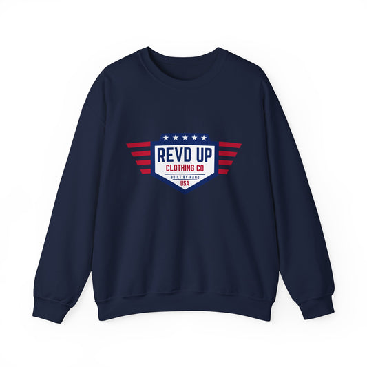 Simple American- Adult Crewneck Sweatshirt