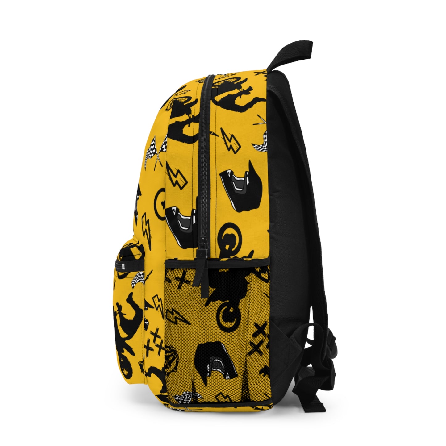 Moto Cross Backpack - Yellow