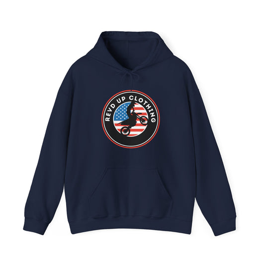 American Moto- Adult Hooded Sweatshirt