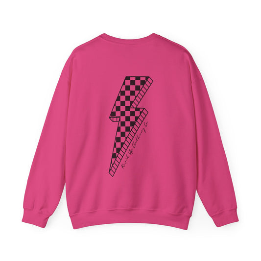 Lightening Bolt- Adult Crewneck Sweatshirt