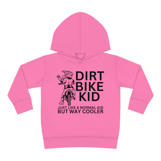 Dirt Bike Kid -Toddler Hooded Sweatshirt