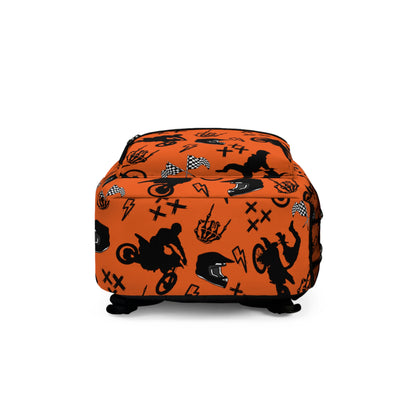 Moto Cross Backpack - Orange