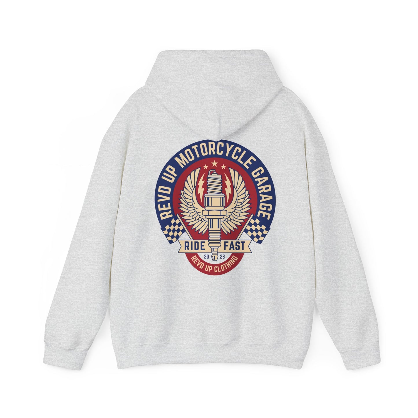 American Garage- Adult Hooded Sweatshirt