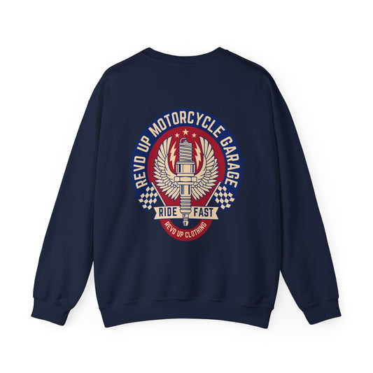 American Garage- Adult Crewneck Sweatshirt