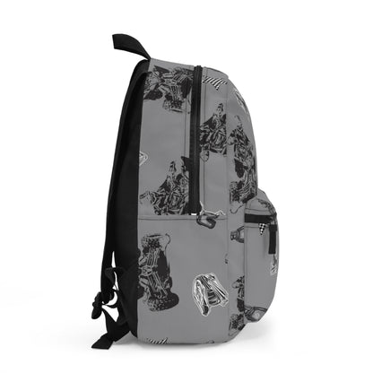 Quad Racing Backpack - Gray