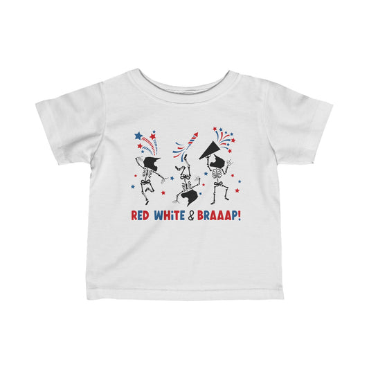 Red White Braap Infant T-Shirt