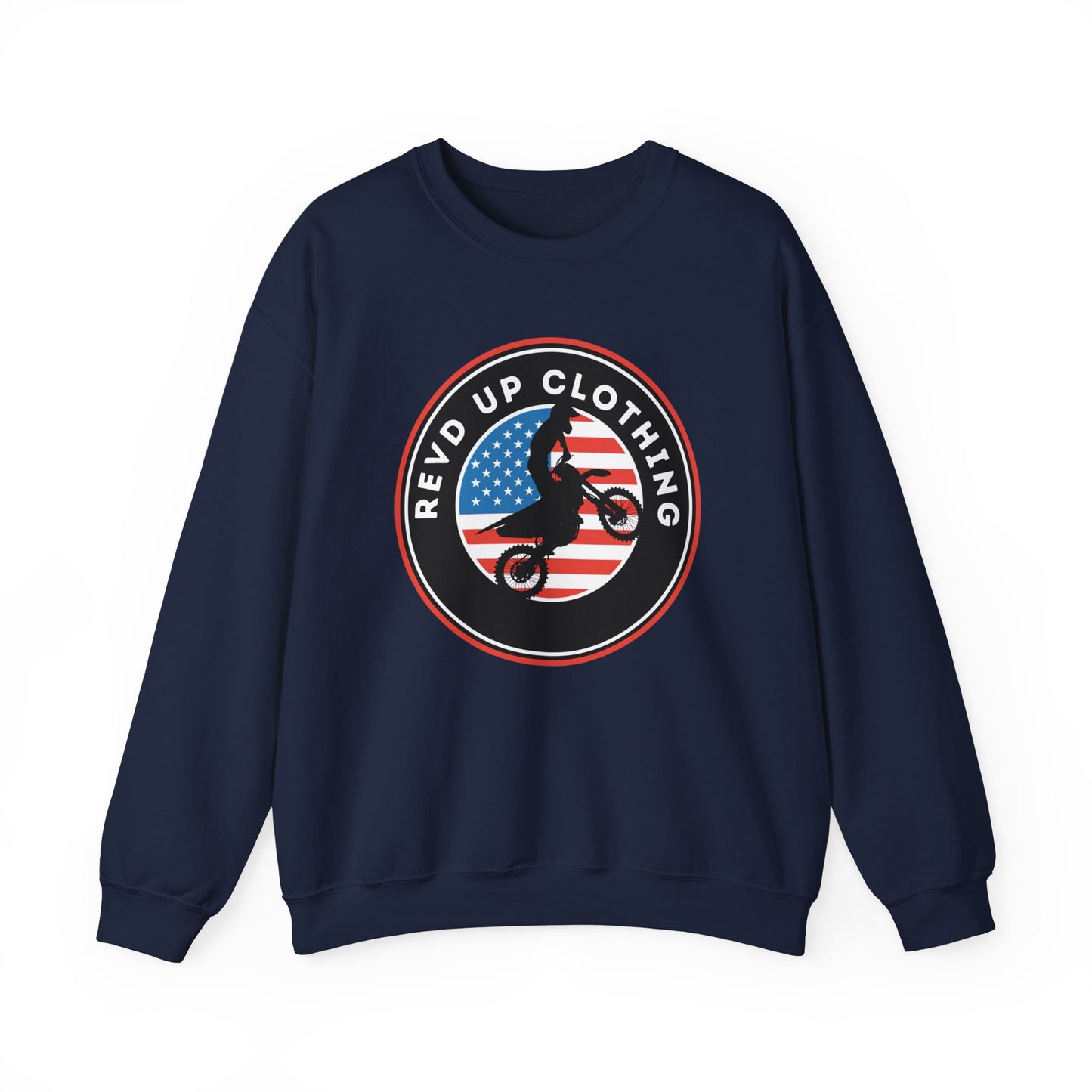 American Moto- Adult Crewneck Sweatshirt