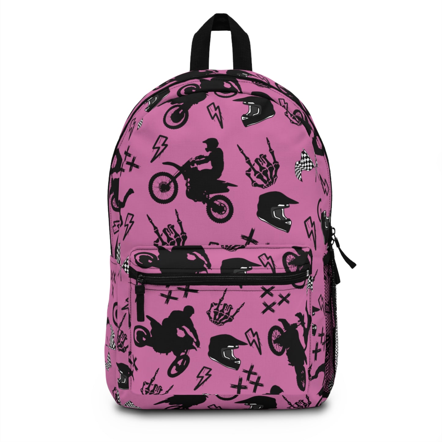 Moto Cross Backpack - Light Pink