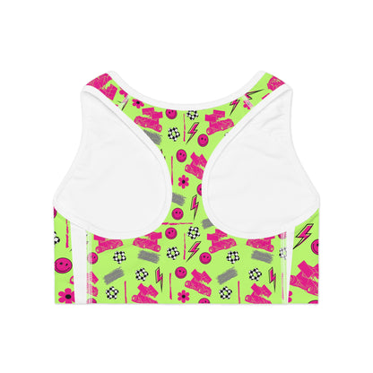 Sports Bra Green Sprint