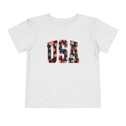 USA Flower - Toddler T-Shirt