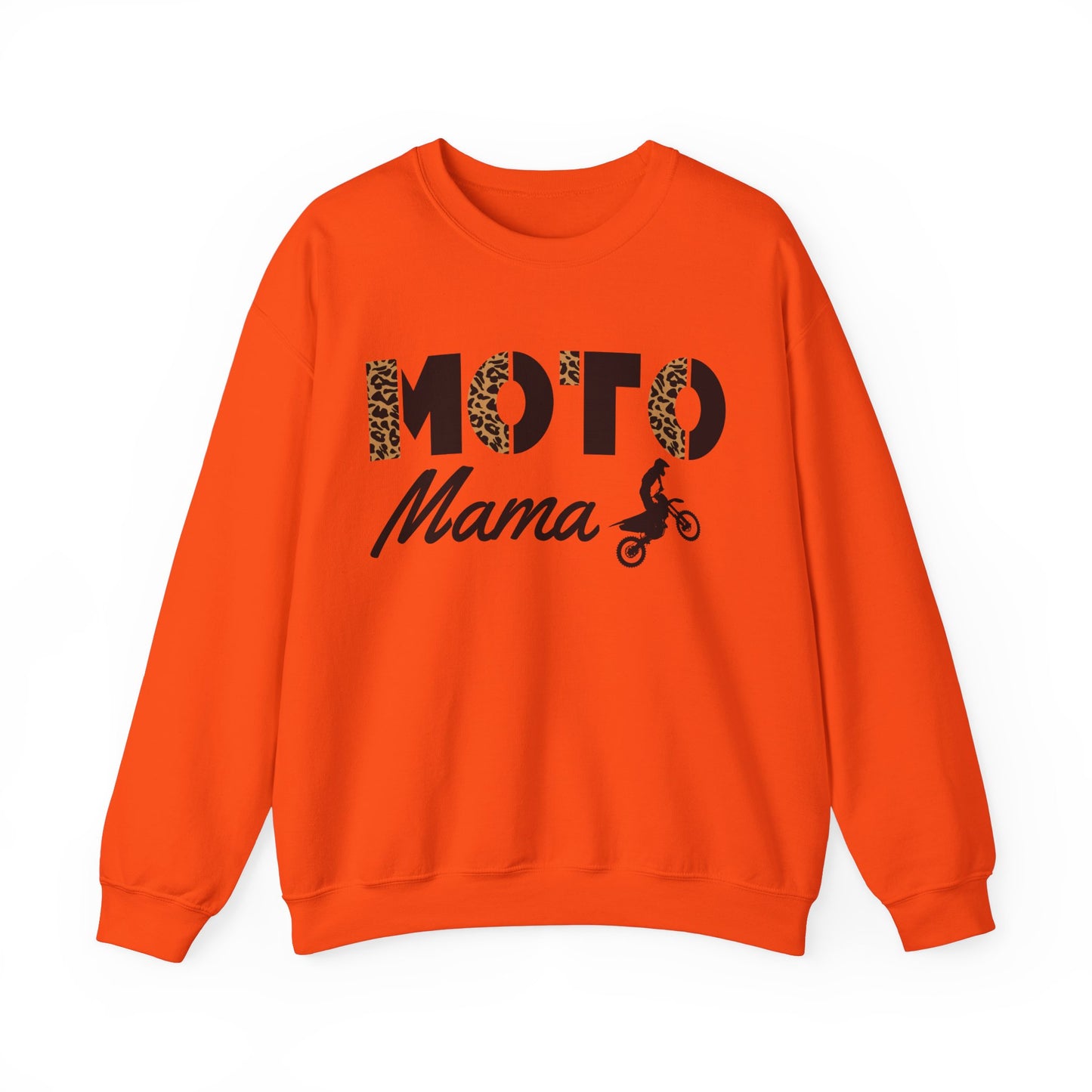 Wild Moto Mama- Adult Crewneck Sweatshirt