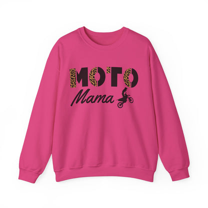 Wild Moto Mama- Adult Crewneck Sweatshirt