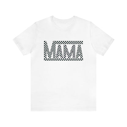 Checkered Mama- Adult T-Shirt