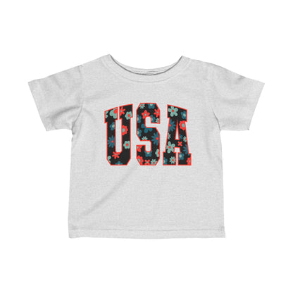 USA Flower - Infant T-Shirt