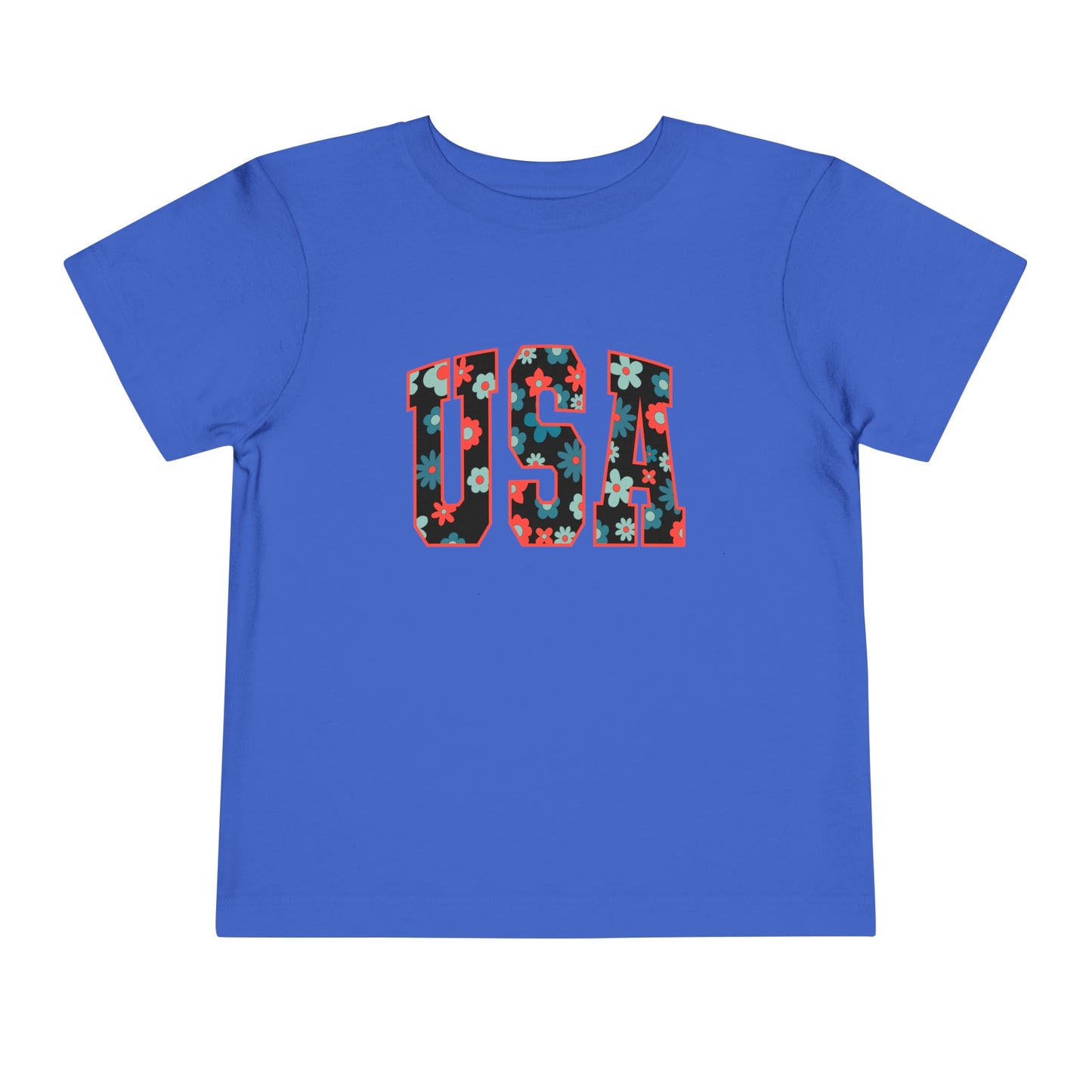 USA Flower - Toddler T-Shirt