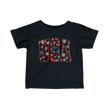 USA Flower - Infant T-Shirt