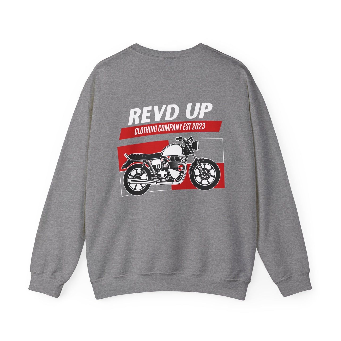 Vintage Moto- Adult Crewneck Sweatshirt