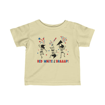 Red White Braap Infant T-Shirt